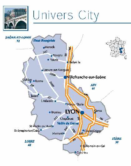 Autoroute Map